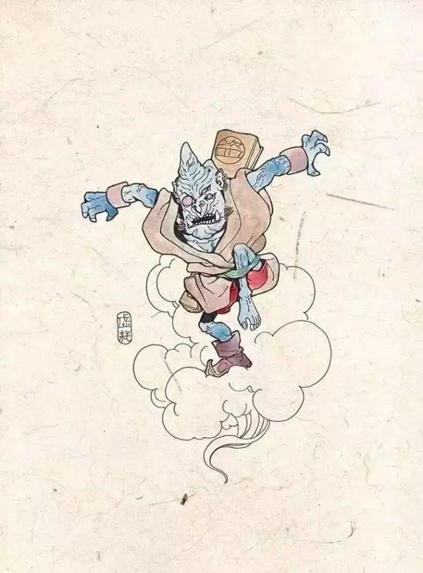 中国古代传说中有哪些鬼怪?是否有类似日本「百鬼夜行」一样的体|水鬼|刘秋崖|妖怪_新浪新闻