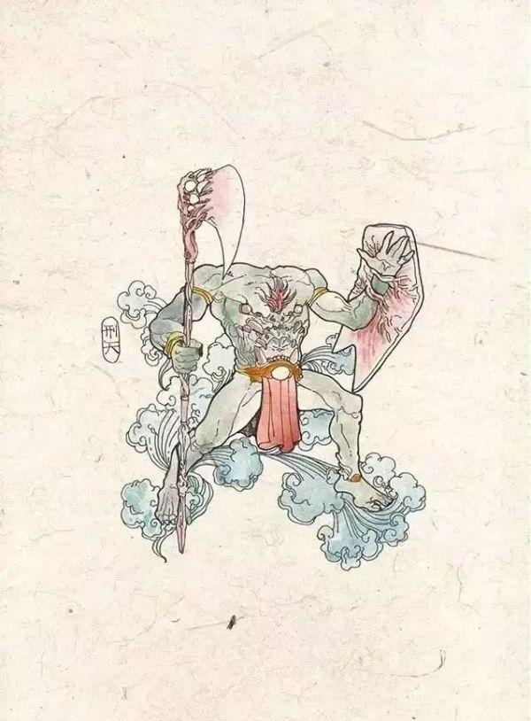 中国古代传说中有哪些鬼怪?是否有类似日本「百鬼夜行」一样的体|水鬼|刘秋崖|妖怪_新浪新闻