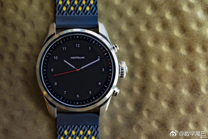 首发骁龙wear3100芯片万宝龙发布summit2智能手表42mm