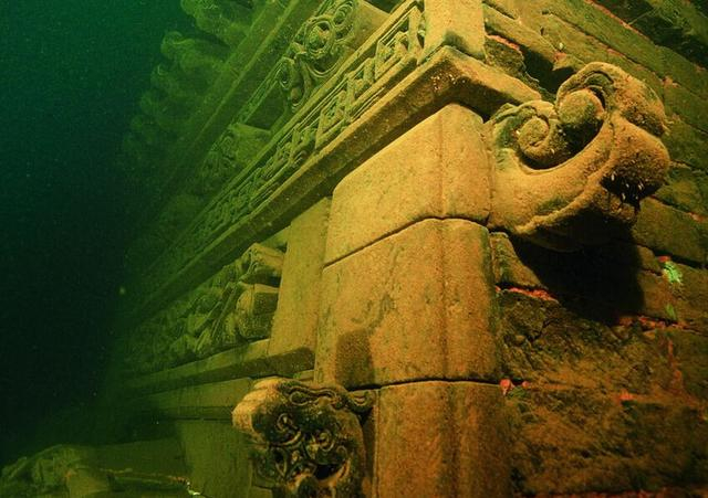 中国保存完好的海底千年古城,神秘到能把金字塔比下去了|金字塔|狮城|千年古城|城墙|古城_新浪新闻