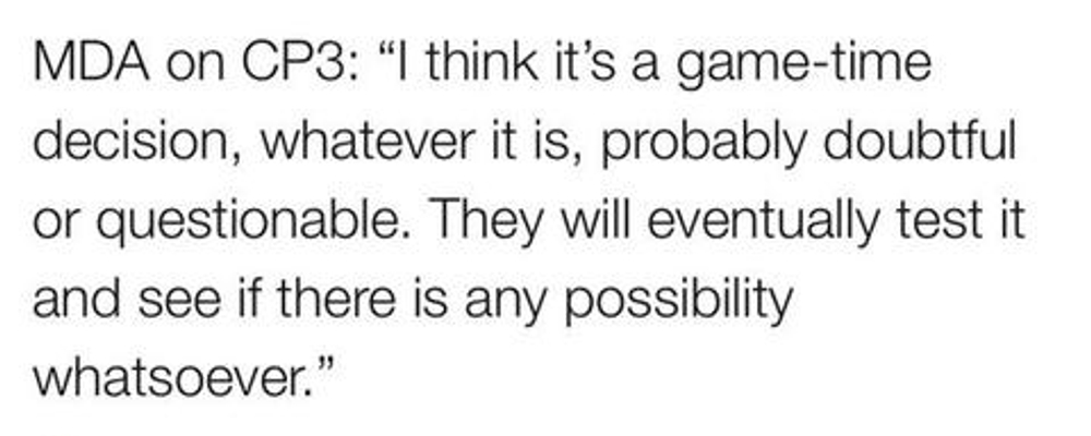 西决G7伤病名单:勇士伤员不减反增,保罗伤势依