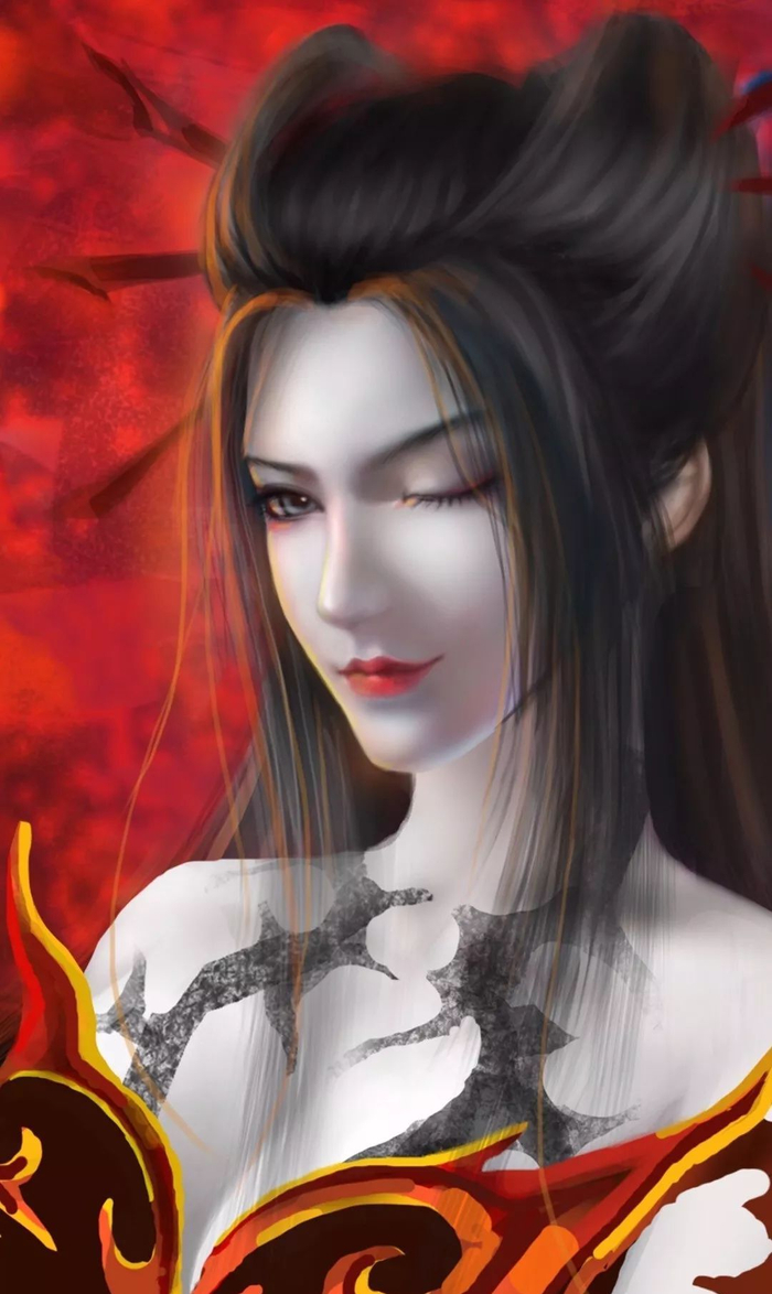 动漫壁纸，24张焰灵姬壁纸，“国漫第一女神”名不虚传