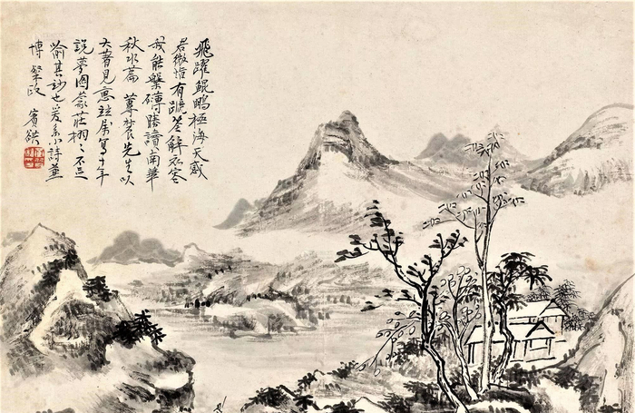 中国山水画精品欣赏