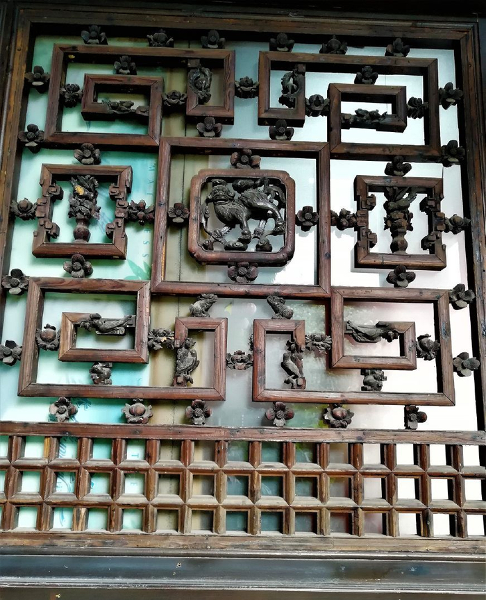 中国传统古建，窗棂的雕刻艺术请欣赏