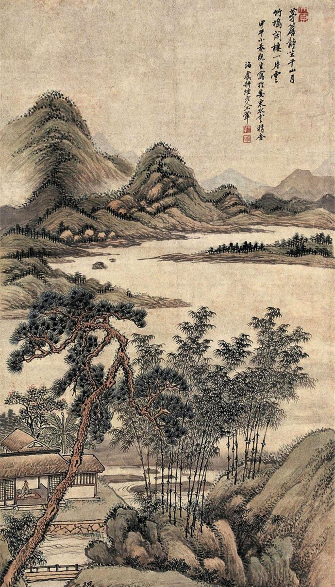 清初画圣王翚山水画作品欣赏|_新浪新闻