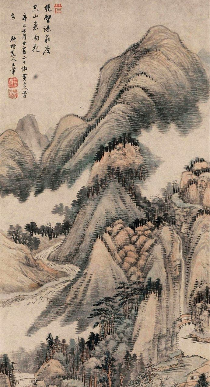 清初画圣王翚山水画作品欣赏|_新浪新闻
