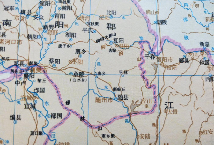 古地名演变:湖北随州古代地名及区划演变过程