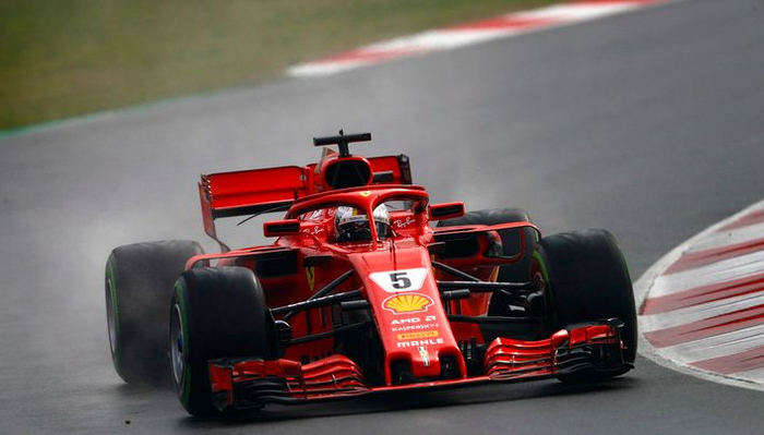法拉利F1赛车图片,F1标志性车队之一,很是出色