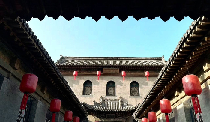乔家大院,是《大红灯笼高高挂》影视作品的拍摄点