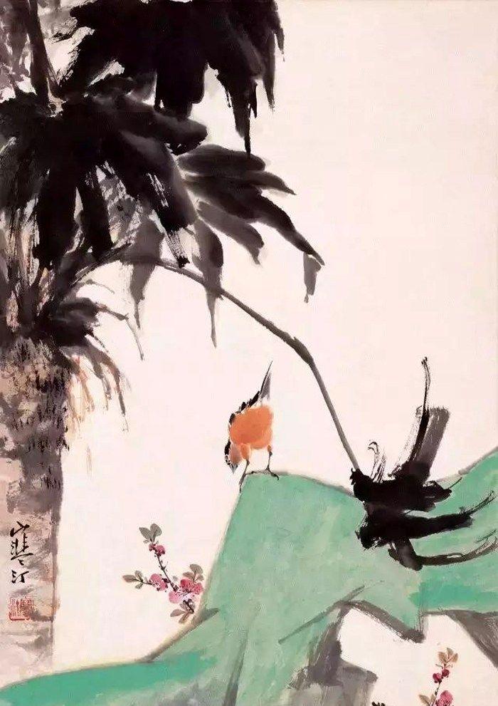 他的花鸟画，令人倾倒，大师江寒汀11幅绘画作品欣赏
