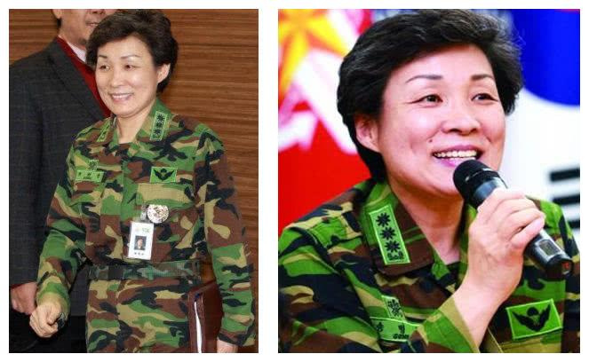 韩国首位战斗岗位女将军,此前均为护士,为年轻女军官开了个好头