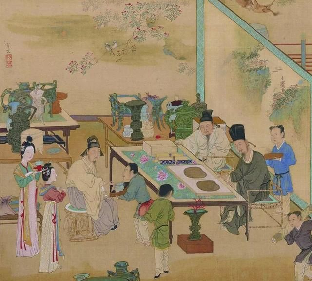 古画里看中国人的博古情怀|宣和博古图_新浪新闻