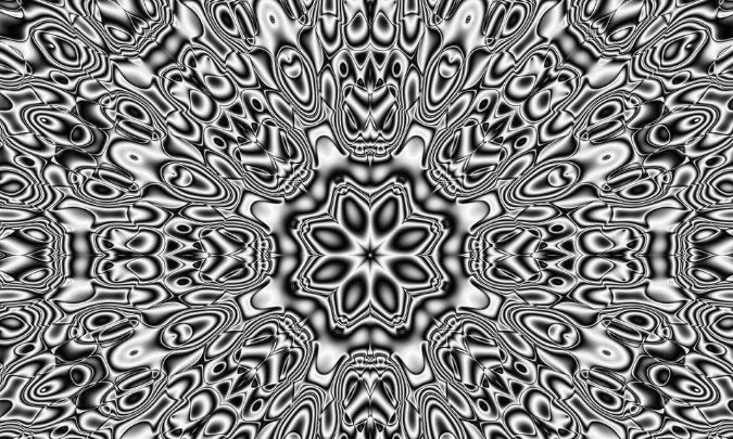 心理学：4张幻觉图你觉得哪一张看着头晕，测你的智商有多高