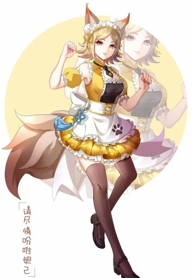 王者荣耀精品美图,娘化庄周好美!