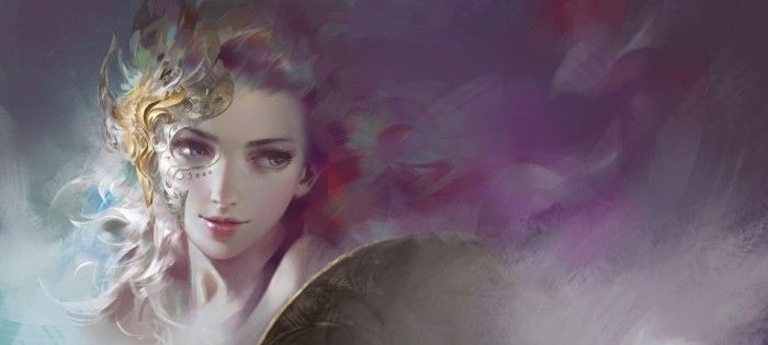 来自国人画师一组高质量CG人物插画，绘出了意境的优秀之作！
