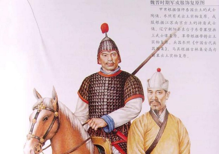 中国古代武士复原图:南北朝时期战马正式穿上甲胄!
