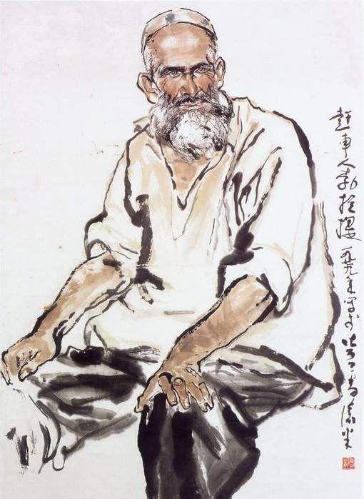 方增先的人物画-新时代艺术名家网