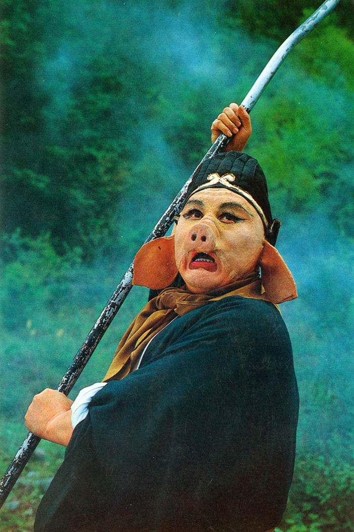 1986版《西游记》,罕见剧照老照片,那时候的妖精都是美女