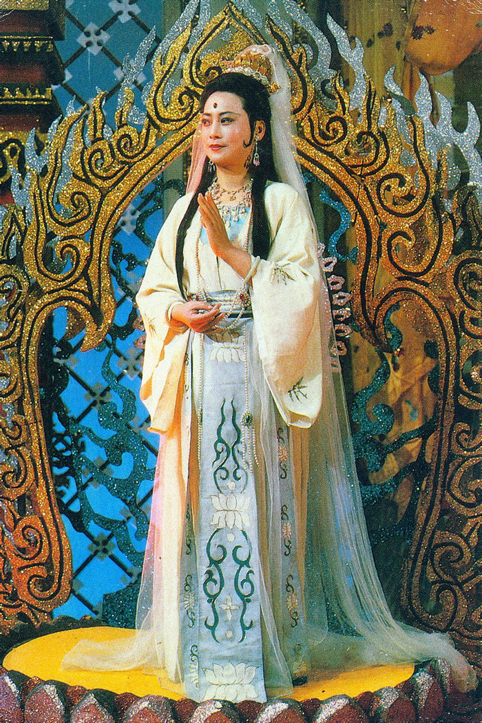1986版《西游记》,罕见剧照老照片,那时候的妖精都是美女