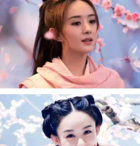 杨幂、赵丽颖、郑爽三大女星古装照片展示，哪一位是你的偶像？