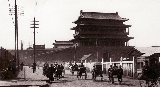 老照片上的北京城:天安门和大前门|天安门|承天门|于明|中华门|正阳|牌楼|商贸|火烧|永乐|老照片_新浪新闻