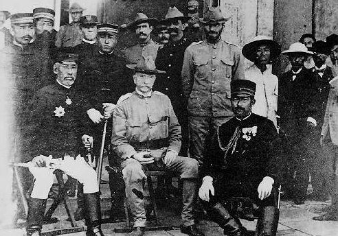 八国联军攻陷北京城老照片，惨痛的历史画面