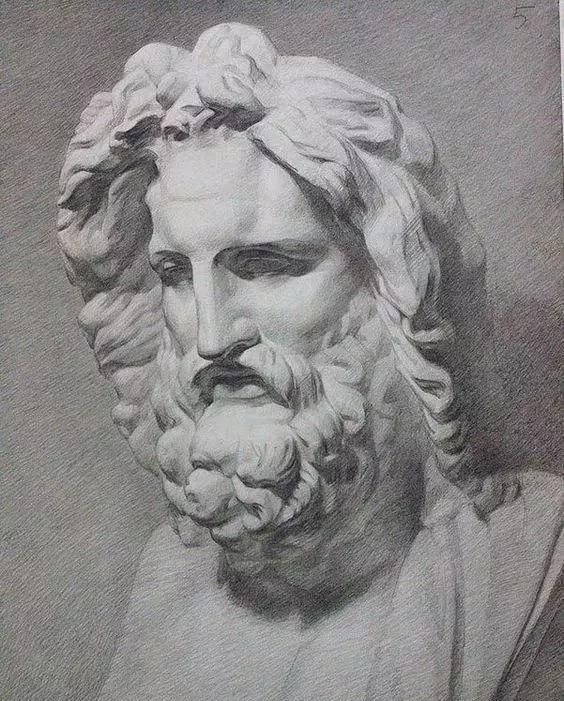 最难画的素描质感，看看如何表现