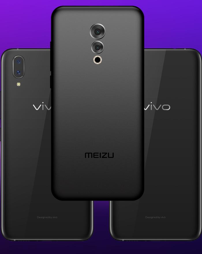 双刘海,概念版魅族16s,对比vivo x21