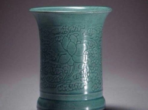 中国古美術　古磁　霽藍釉　琉璃釉　珍品旧蔵　古賞物　大清康熙年製　美品 古玩鉴赏：清康熙皇帝的孔雀蓝釉瓷，美的让人着迷！|着迷|西亚|康熙皇帝