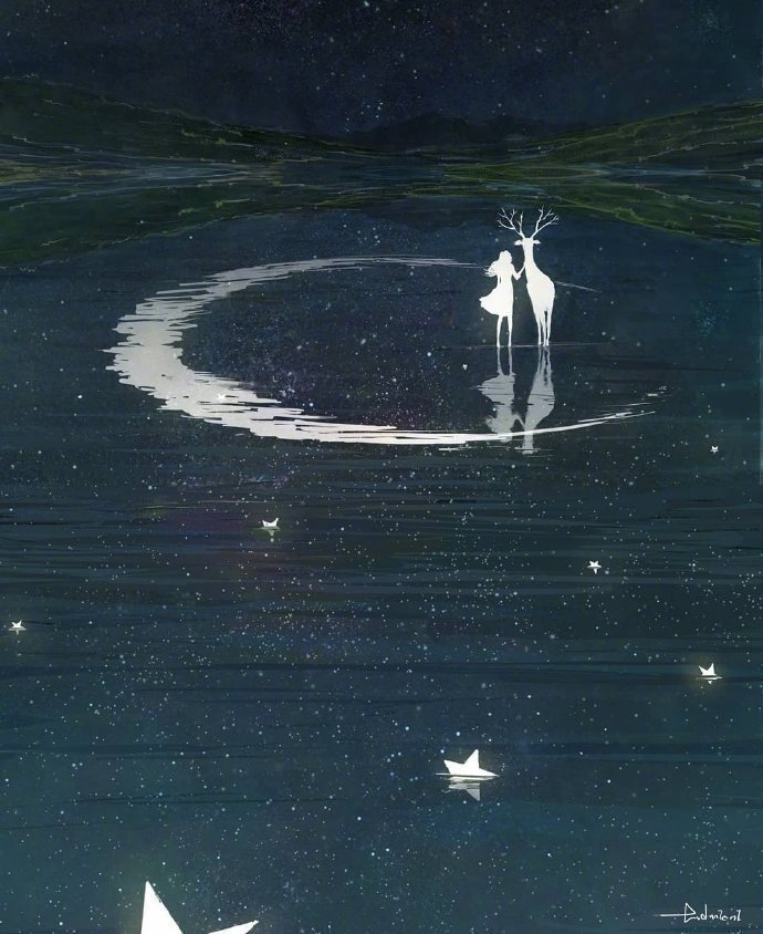 星空系列手机壁纸银河再美也不及落在你眼里的璀璨星光