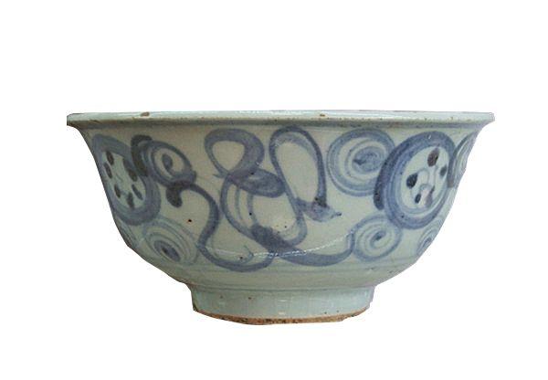 游河南洛阳的博物馆，看明代各式青花碗！虽是民窑品，却很珍贵！
