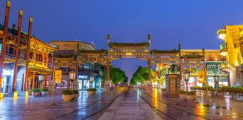 京味十足的商业老街:前门大街|正阳门_新浪新闻