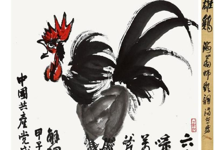 书画艺术大师陈大羽,尤其善于运用浓墨浓彩,笔墨画作品赏析!