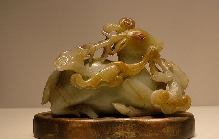 鹿角椅、和田玉摆件、插屏，故宫《天禄永昌》馆藏瑞鹿文物欣赏