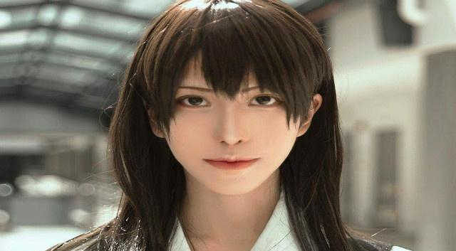 sq孙璟cos八犬小姐姐还原如壁纸简直美哉