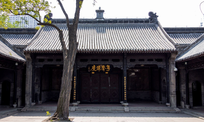 天津广东会馆,天津规模最大的清代会馆建筑,探索声学的小剧场