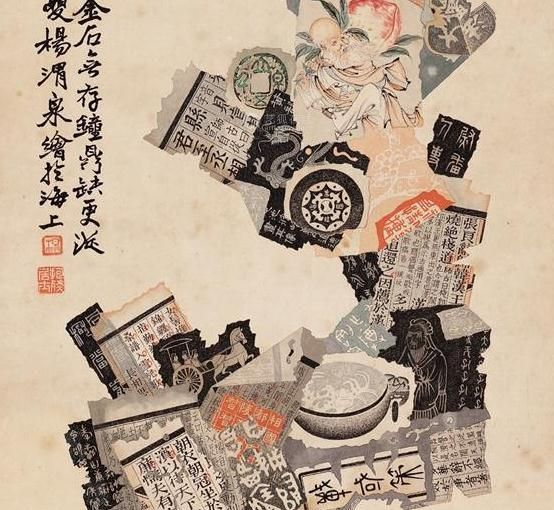 难得一见的八破图,还有个好听的名字叫锦灰堆,这种画劳神费力