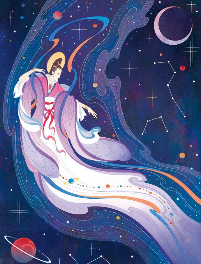 《中华民族神话与传说》超仙气插图|中华民族神话与传说|神农|雪鱼_新浪新闻