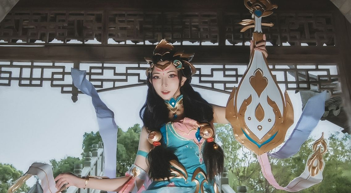 盘点:6张最美的王者荣耀杨玉环COS照,图4仙气十足!_新浪新闻
