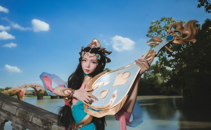 盘点:6张最美的王者荣耀杨玉环COS照,图4仙气十足!_新浪新闻