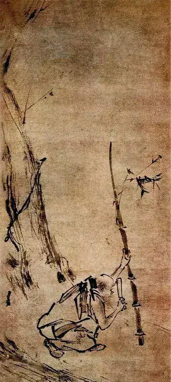 宋代佛画艺术欣赏|八高僧故事图|梁楷|释迦