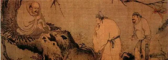 宋代佛画艺术欣赏|八高僧故事图|梁楷|释迦