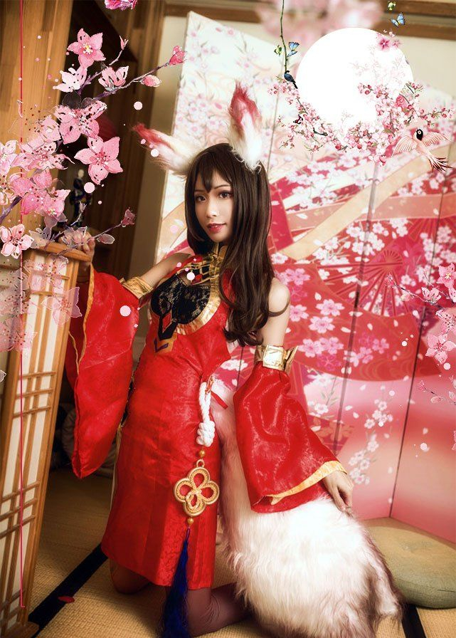 精选《王者荣耀》少女阿狸妲己美艳绝伦的cosplay欣赏
