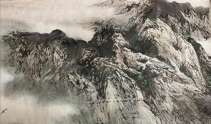 丹青不知老将至 富贵于我如浮云 中国画水墨丹青艺术