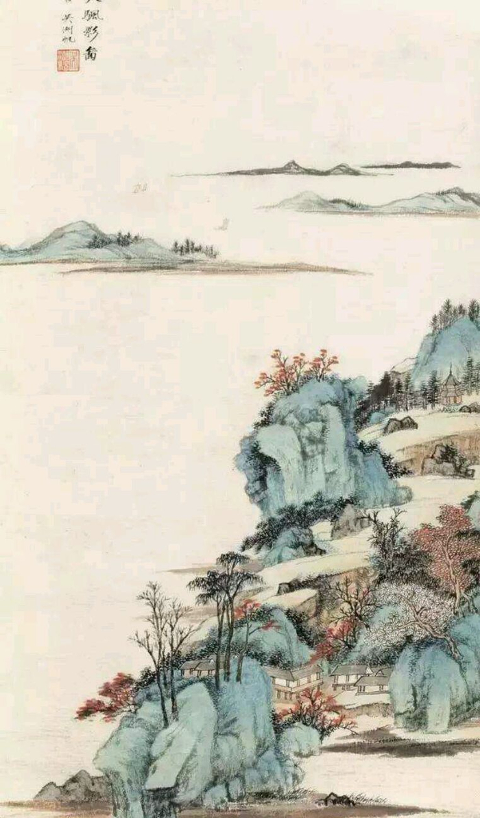 画家吴湖帆国画集