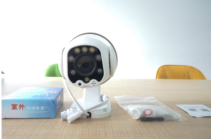 人形侦测球机乔安q4全景摄像头评测