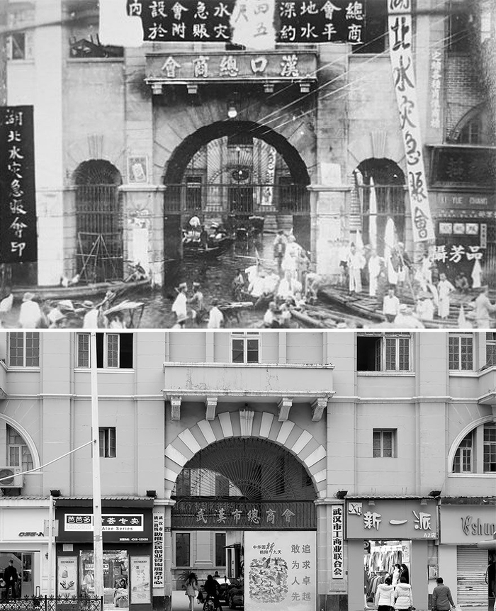 一组中国城市新旧照片对比，展示出中国百年来发生的巨大变化_新浪新闻