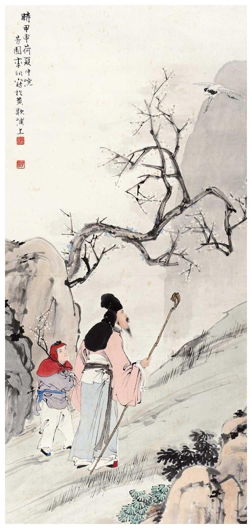国画里踏雪寻梅图——意蕴之美、人品之美、空灵之美|梅图|意蕴|驴|人品|小桥_新浪新闻