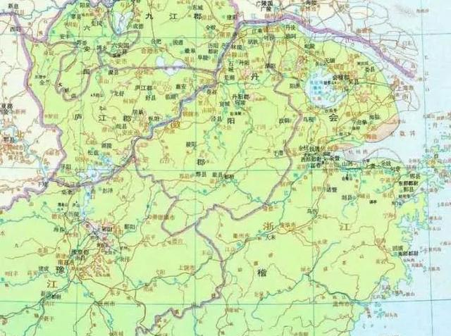 历史上的“江东”在现在的哪里?