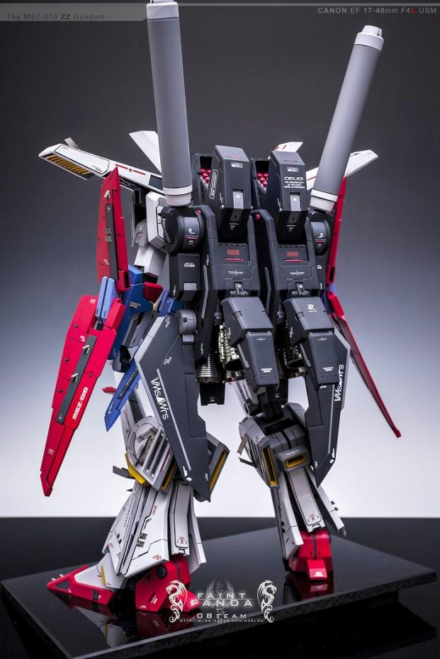 模玩控：超精细化涂装1/60 MSZ-010 ZZ高达|模玩|涂装|质感